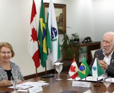 Paraná discute parcerias com Canadá em educação, agricultura e desenvolvimento sustentável