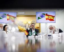 Governador e embaixadora da Espanha discutem parcerias nas áreas de infraestrutura e educação