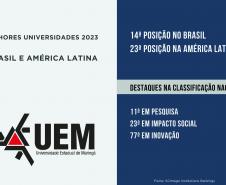 Ranking de produção científica coloca universidades estaduais entre as 100 melhores do Brasil