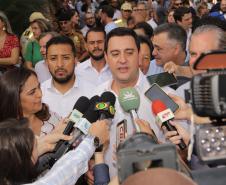 Governador destaca a força do agro paranaense na abertura da Expoingá