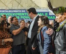 Governador anuncia Conferência Estadual dos Povos Indígenas e R$ 7 milhões para proteção social