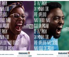 Governo do Paraná lança campanha para incentivar denúncias de racismo