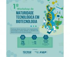 Tecpar e Fiep promovem evento sobre cenários e tendências da biotecnologia na saúde