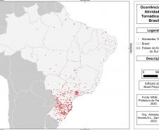 UEPG publica estudo que mostra incidência de tornados no Sul do País