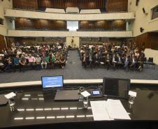 Tecpar recebe homenagem da Assembleia Legislativa pelos 45 anos como empresa pública