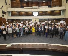 Tecpar recebe homenagem da Assembleia Legislativa pelos 45 anos como empresa pública