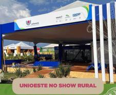 Unioeste e Secretaria de Ensino Superior levam pesquisas e inovação ao Show Rural 2024