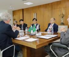 Piana recebe visita do novo embaixador da Ucrânia no Brasil e de cônsul da Coreia do Sul