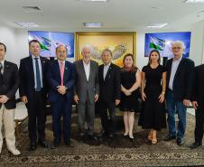 Piana recebe visita do novo embaixador da Ucrânia no Brasil e de cônsul da Coreia do Sul