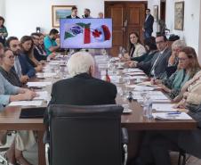 Darci Piana apresenta potenciais econômicos do Paraná à cônsul-geral do Canadá