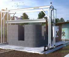 Com R$ 1,2 milhão do Estado, UEL recebe impressora 3D para estudar construção de casas