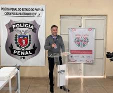Polícia Penal inaugura fábrica de absorventes em unidade prisional de Ponta Grossa
