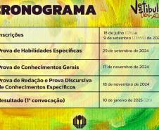 Inscrições para o Vestibular 2025 da UEL abrem nesta quinta-feira