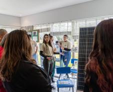 CEEP Newton Freire recebe a Feira de Projetos e Profissões dos cursos técnicos