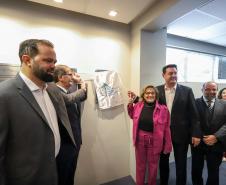 O governador Carlos Massa Ratinho Junior participa nesta terca-feira (17) da Inauguração da nova sede do CEE-PR (Conselho Estadual de Educação do Paraná)