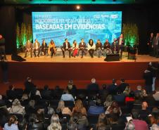 O governador Carlos Massa Ratinho Junior participa nesta quarta-feira (18) do seminário sobre os Indicadores e Políticas Públicas Baseadas em Evidências, no auditorio do Museu Oscar Niemeyer