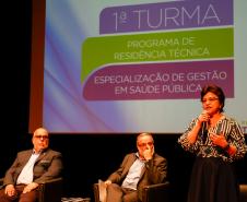 Residentes técnicos do Governo do Estado apresentam propostas em gestão de saúde
