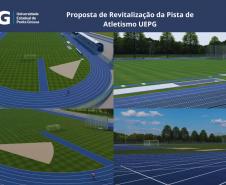 Nova pista de atletismo da UEPG terá dimensões para competições internacionais