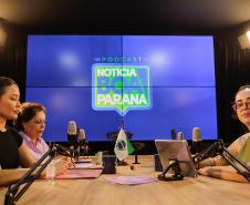 Ações do Paraná Rosa são destaques do podcast Notícia Boa Paraná