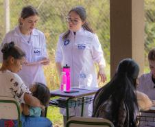 UEPG leva serviços de saúde e atendimentos para aldeia indígena em Ortigueira