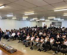 Rota da Inovação leva mais de 400 alunos da rede estadual para conhecer ambientes inovadores