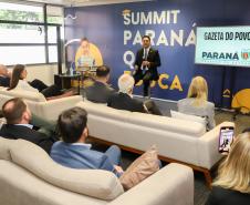 Ratinho Junior destaca conquistas da educação em evento da Gazeta do Povo