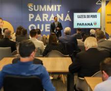 Ratinho Junior destaca conquistas da educação em evento da Gazeta do Povo