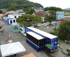 arreta da Inovação atende até domingo em Antonina; veja a programação