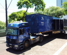 Carreta da Inovação chega a Foz do Iguaçu com oficinas de IA e serviços digitais do Detran