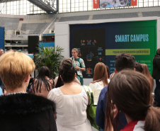 TI na prática: alunos do Talento Tech fazem visita imersiva na Smart City Expo Curitiba