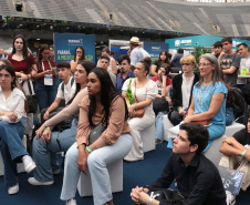 TI na prática: alunos do Talento Tech fazem visita imersiva na Smart City Expo Curitiba