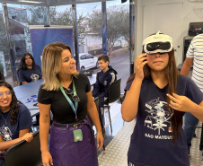 Com mais de 15 mil visitas, Carreta da Inovação conecta população a novas tecnologias