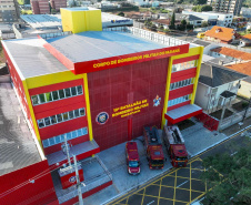 Investimento de R$ 12 milhões: Guarapuava ganha nova sede do Corpo de Bombeiros