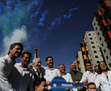 Sonho realizado: governador entrega residencial com 528 apartamentos em Guarapuava