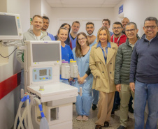 HU de Ponta Grossa ganha equipamentos com tecnologia de ponta para anestesia