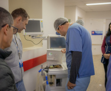 HU de Ponta Grossa ganha equipamentos com tecnologia de ponta para anestesia