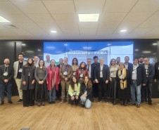 Fundação Araucária apresenta a instituto francês pesquisas da madeira na construção civil