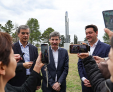 Ratinho Junior visita cooperativa e Centro de Inovação na Argentina