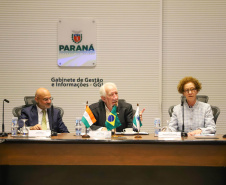 Darci Piana debate parcerias em inovação e tecnologia com novo embaixador da Índia