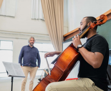 Solistas da Orquestra da Ópera de Paris ministram masterclasses na Embap