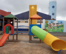 Após mobilização para reconstrução, creche em Rio Bonito do Iguaçu já pode ser usada pela prefeitura