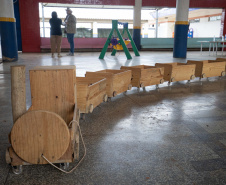 Após mobilização para reconstrução, creche em Rio Bonito do Iguaçu já pode ser usada pela prefeitura
