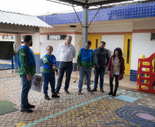 Após mobilização para reconstrução, creche em Rio Bonito do Iguaçu já pode ser usada pela prefeitura