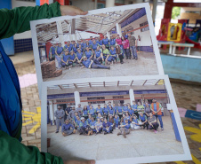 Após mobilização para reconstrução, creche em Rio Bonito do Iguaçu já pode ser usada pela prefeitura