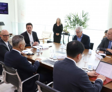 Korean Valley: Ratinho Junior recebe comitiva que vai instalar centro de inovação em Ivaiporã