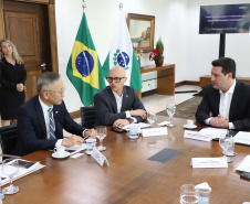 Korean Valley: Ratinho Junior recebe comitiva que vai instalar centro de inovação em Ivaiporã