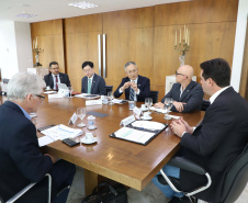 Korean Valley: Ratinho Junior recebe comitiva que vai instalar centro de inovação em Ivaiporã