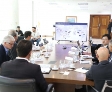 Korean Valley: Ratinho Junior recebe comitiva que vai instalar centro de inovação em Ivaiporã