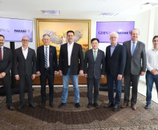 Korean Valley: Ratinho Junior recebe comitiva que vai instalar centro de inovação em Ivaiporã