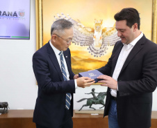 Korean Valley: Ratinho Junior recebe comitiva que vai instalar centro de inovação em Ivaiporã